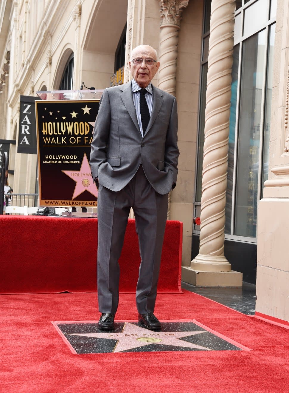 Alan Arkin gets star on walk of fame on june 7