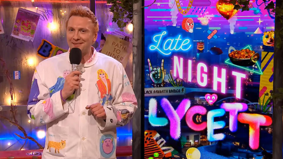 Joe Lycett fronted the final episode of the new series of Late Night Lycett this week. (Channel 4)