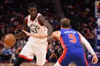 NBA: Toronto Raptors at Detroit Pistons