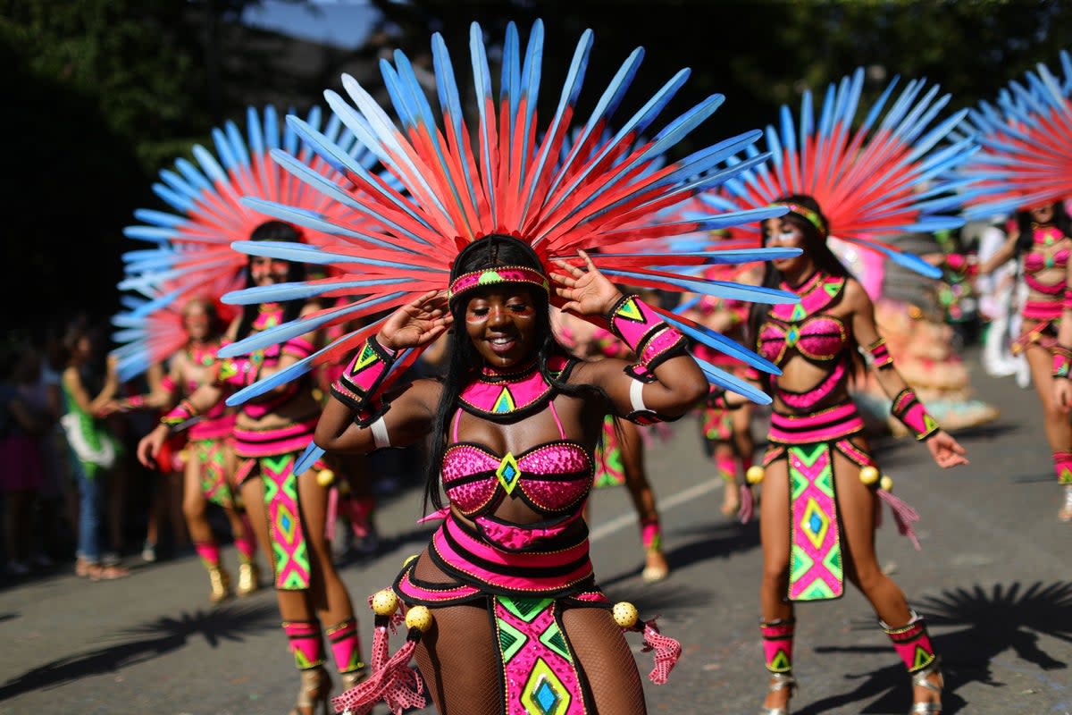 Carnival is back on the streets of Notting Hill  (PA)