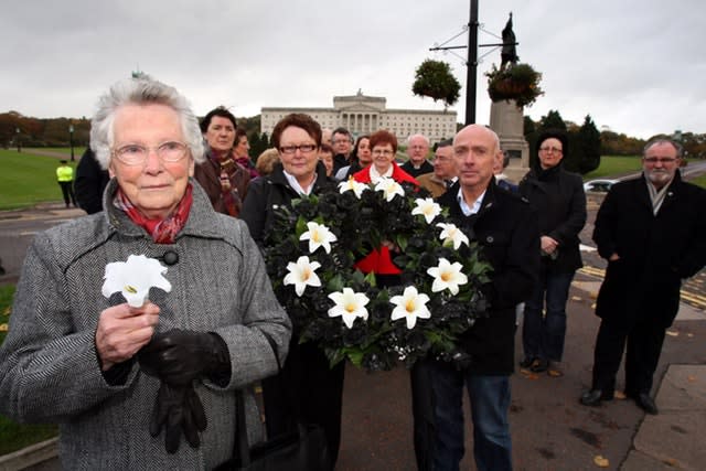 Silent march for the disappeared