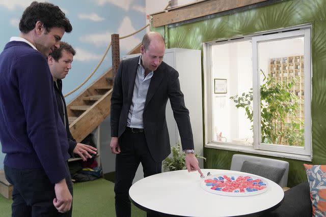 Kin Cheung-WPA Pool/Getty Images Prince William visits 2022 Earthshot Prize Winner Notpla