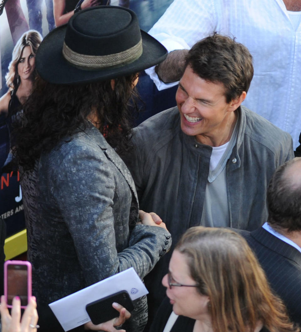 Tom Cruise 'Wasn't Interested In Russell Brand Joining Scientology, Told Him To Read The Bible' 