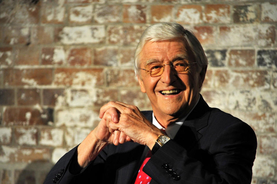 Sir Michael Parkinson at a media conference at the Sydney Theatre Company Sydney, Australia - 01.02.11