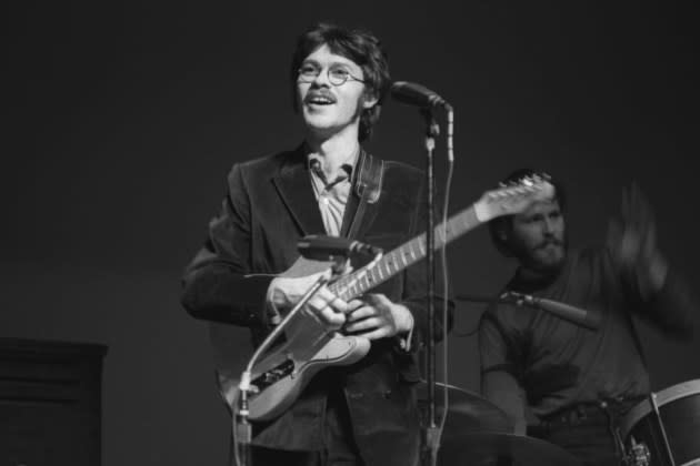 Robbie Robertson, who died last year, will be celebrated at an all-star concert in Los Angeles in October. - Credit: Harvey L. Silver/Corbis/Getty Images