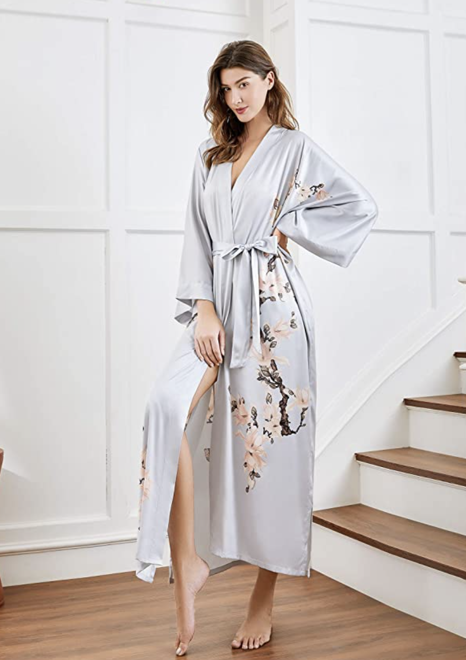 9) Kimono Robe Cover Up