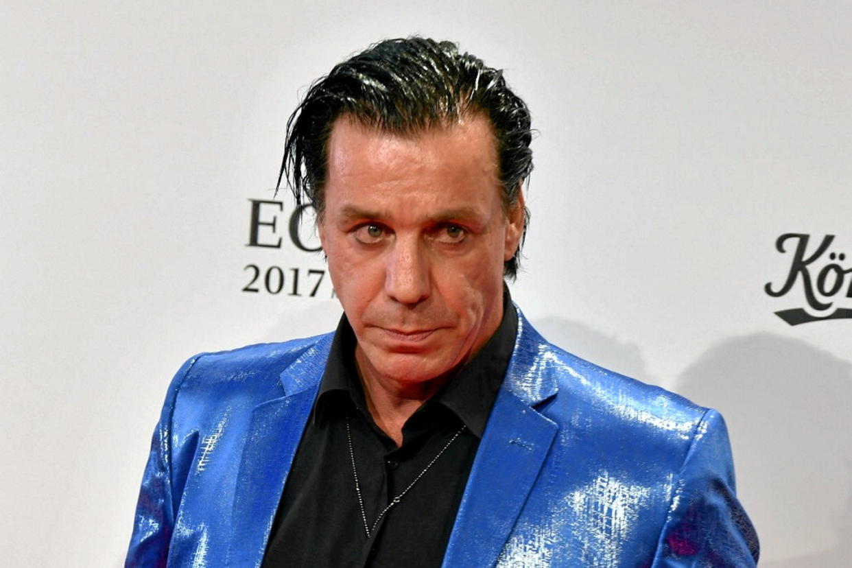 L'enquête ouverte à l'encontre du chanteur de Rammstein, TIll Lindemann, est désormais close.   - Credit:JENS KALAENE / DPA / dpa Picture-Alliance via AFP