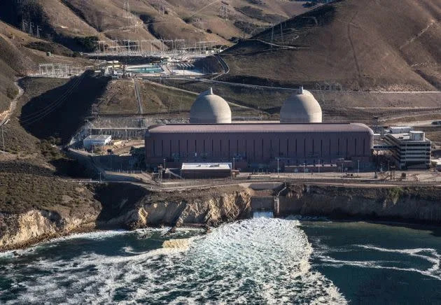 Aerial view of the Diablo Canyon, the only operational nuclear plant left in California, due to be shut down in 2024. (Photo: George Rose via Getty Images)