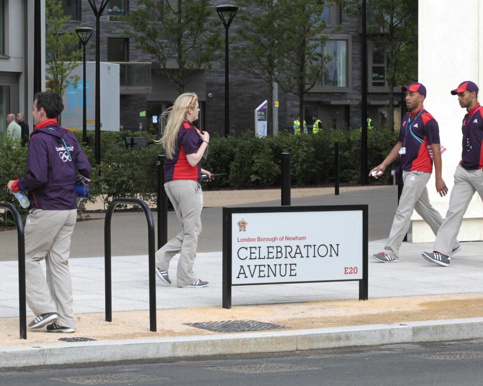 London Olympic Village – in pictures