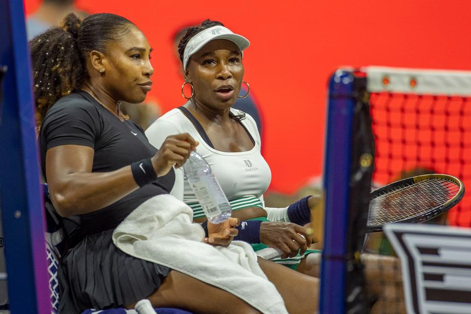 Serena and venus williams us open