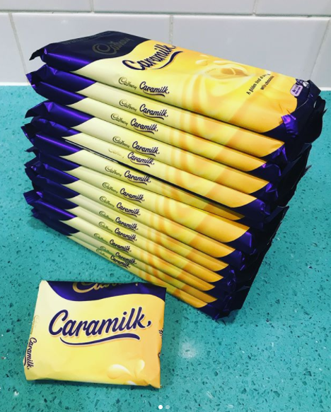 People are stockpiling Caramilk like crazy. Photo: Instagram/craigmurray.co