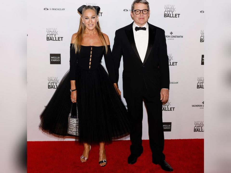 Sarah Jessica Parker mit Ehemann Matthew Broderick in New York. (Bild: imago/UPI Photo)