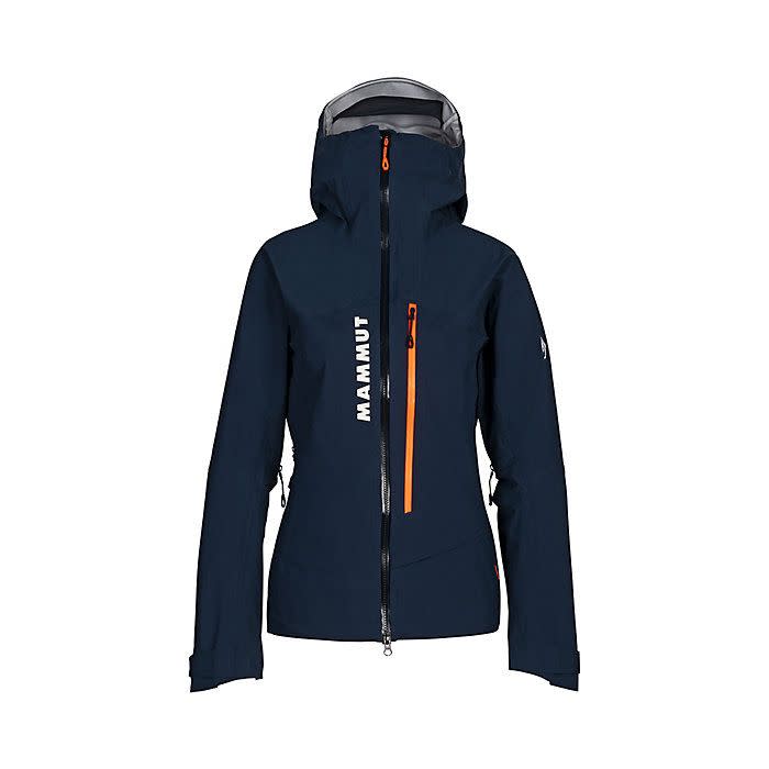 <p><strong>Mammut</strong></p><p>moosejaw.com</p><p><strong>$474.95</strong></p><p><a href="https://go.redirectingat.com?id=74968X1596630&url=https%3A%2F%2Fwww.moosejaw.com%2Fproduct%2Fmammut-women-s-aenergy-air-hs-hooded-jacket_10533898&sref=https%3A%2F%2Fwww.bestproducts.com%2Ffitness%2Fclothing%2Fg372%2Fwomens-insulated-ski-jackets%2F" rel="nofollow noopener" target="_blank" data-ylk="slk:Shop Now;elm:context_link;itc:0;sec:content-canvas" class="link ">Shop Now</a></p><p>Whether you're an experienced backcountry skier or just getting your feet wet out of bounds, a high-performance shell is non-negotiable to maximize your enjoyment on skis. Put this non-insulated jacket from Mammut on your radar — it's a small price to pay to perfectly round out your touring setup, relatively speaking. </p><p>We've been able to spend a few days in the men's Mammut Aenergy Air HS jacket and we can’t sing its praises enough: It’s a fully waterproof (15,000g/m2), breathable, three-layer shell (without insulation) that's super effective at regulating temperature when paired with the proper layers underneath. We never found ourselves freezing or sweating, which means every day lasted a bit longer, and the stoke was always higher. </p><p>The Aenergy shell has all the little details and extras that you'd expect from a league leader like Mammut, including fully taped seams, two-way underarm vents, and easy-pull zippers. The Pertex Air material is lighter, softer, and more pliable than most shells, with less of a crinkly feel and sound. </p><p>So if, like us, you prefer to layer up over rocking an insulated jacket, this shell, with a flattering, articulated fit, is ready for nearly any condition and adventure that winter may bring.</p>