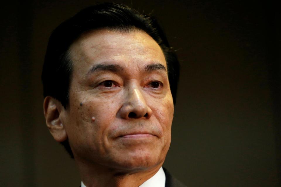 Chairman Shigenori Shiga resigned earlier this year after an accounting scandal: REUTERS