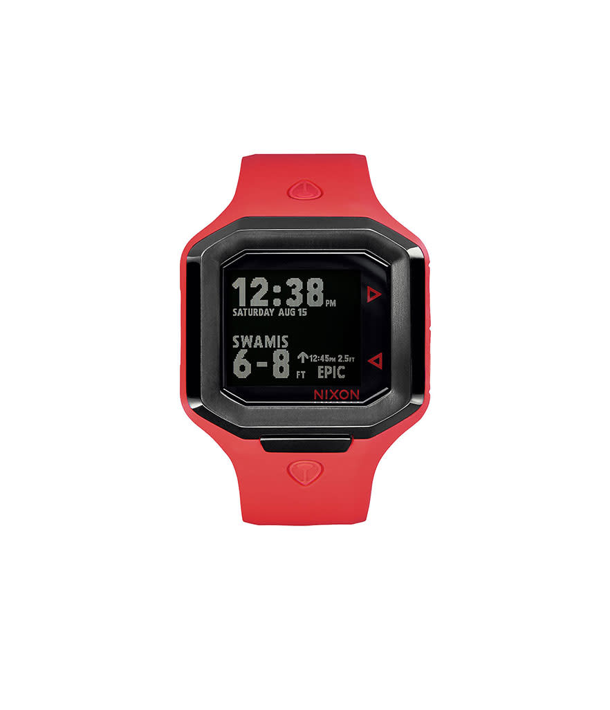 Nixon Ultratide in Red/Gunmetal