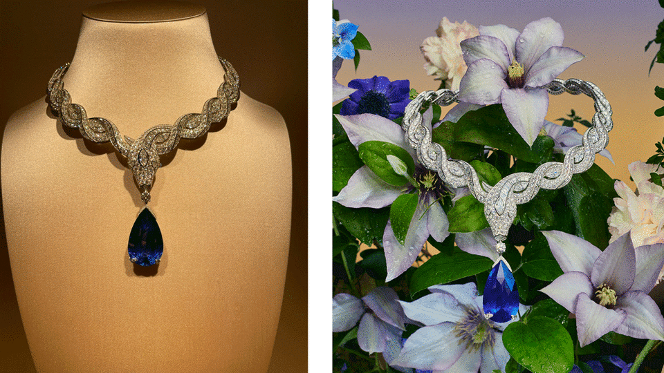 Bulgari Serpenti Ocean Treasure Necklace - Credit: Bulgari