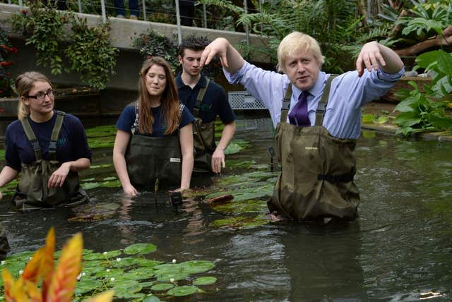 Boris visit to Kew