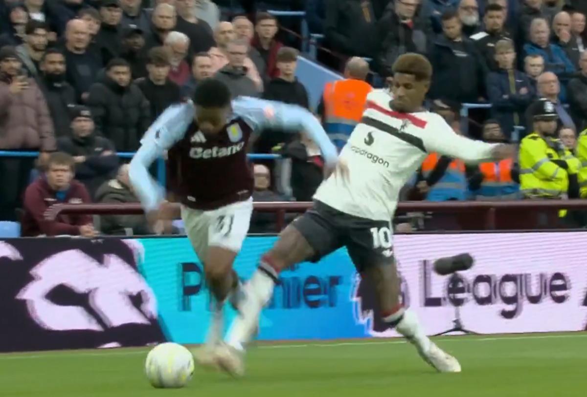 Man United defender “saves” Marcus Rashford from certain red card admits former Premier League referee