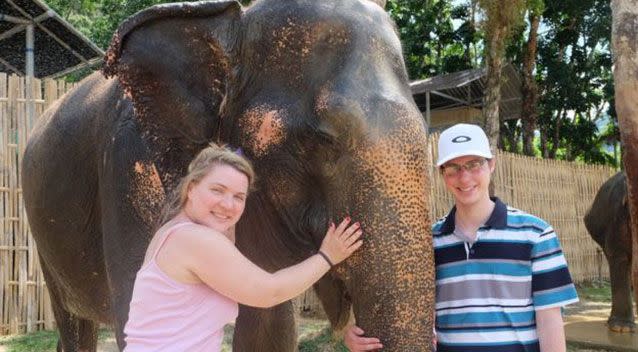 Monica and Tim O'Connor's Thailand honeymoon turned to devastation when their boat capsized and the bride sadly drowned. Source: Supplied