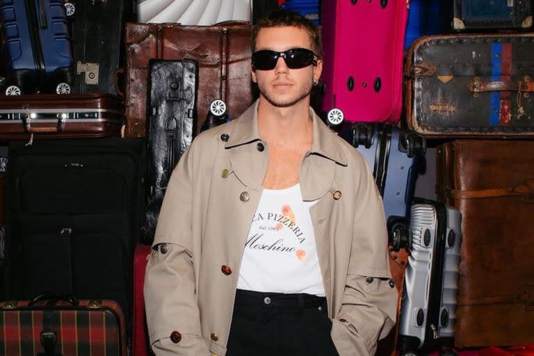 Franco Masini fue invitado a la Semana de la Moda de Milán y se robó toda la atención con su look urbano
