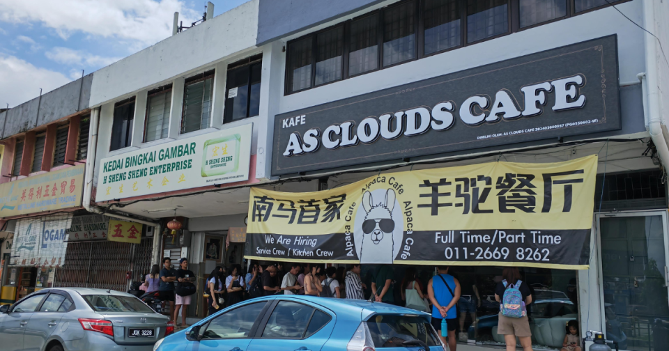 As Clouds Cafe - an alpaca cafe in Skudai