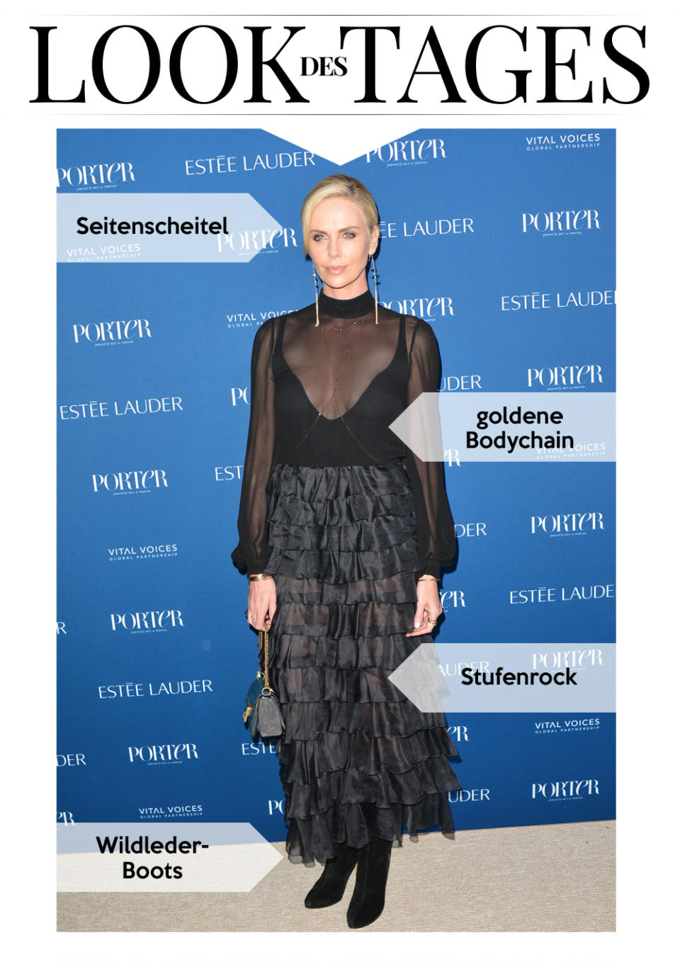 Charlize Theron zeigte wieder einmal ihre glamouröse Seite bei der Incredible Women Gala. (Bild: Splash News)