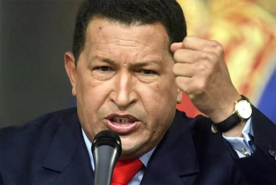 Hugo Chávez AP