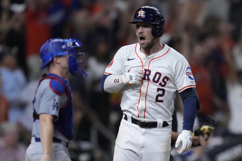 Dodgers bullpen again falters in walkoff loss to the Astros