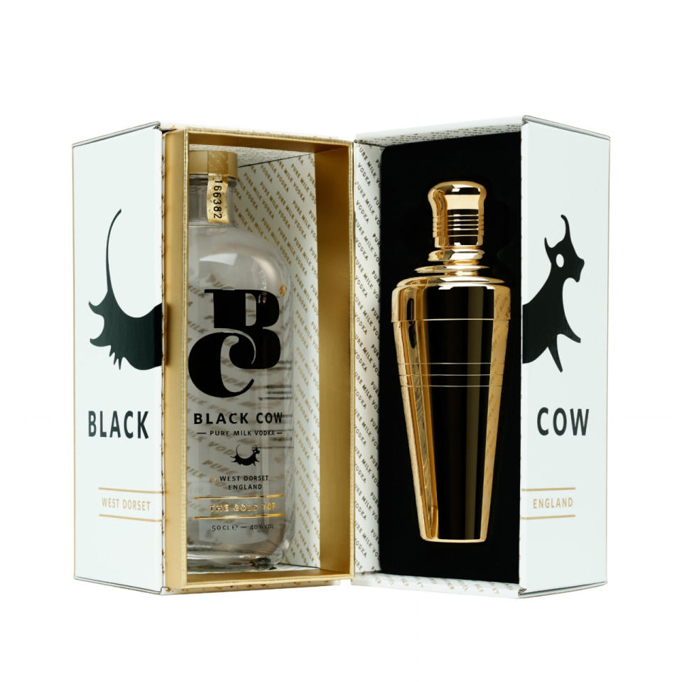 Black Cow Vodka cocktail shaker set, £105