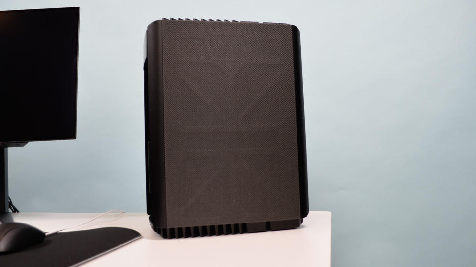 A Corsair One i500 on a desk