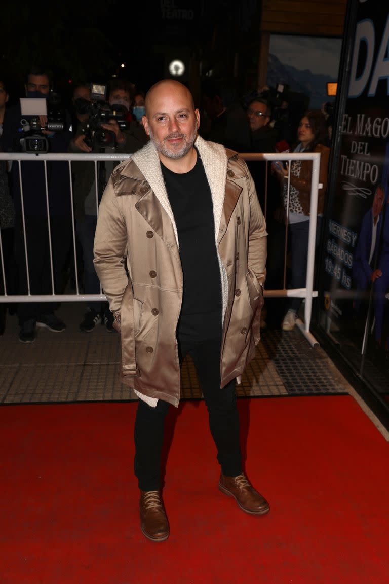 José María Muscari, en la alfombra roja del nuevo Teatro Regina
 