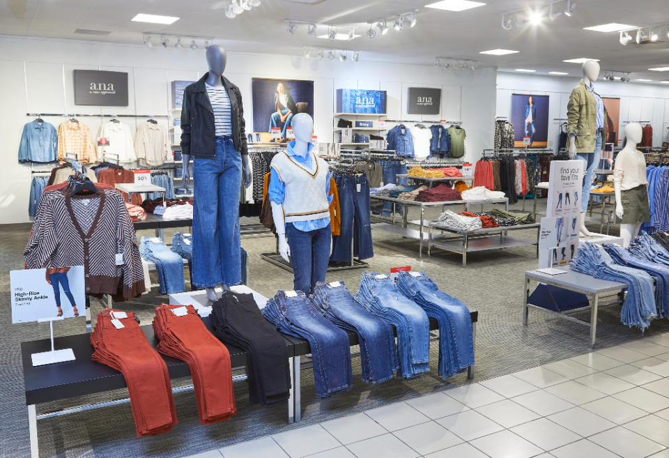 The A.N.A. collection at JCPenney's store in Stonebriar Centre, Frisco, Texas.