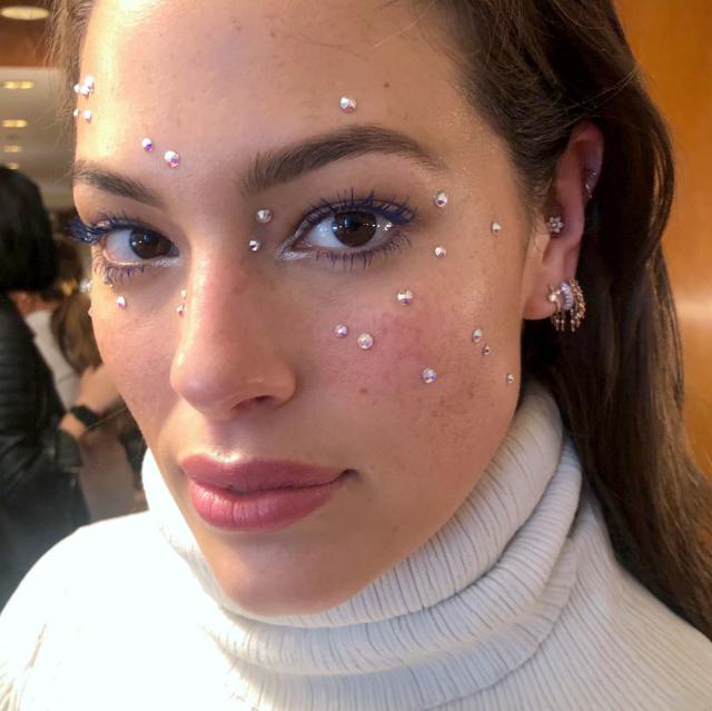 Glitter Faces! Body Tattoos! The Valentino Couture Runway Serves