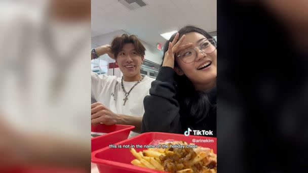 PHOTO: Arine Kim and her friend Elliot Ha are subject to racist and homophobic comments from a stranger at a San Ramon In-N-Out restaurant. (Arine Kim)