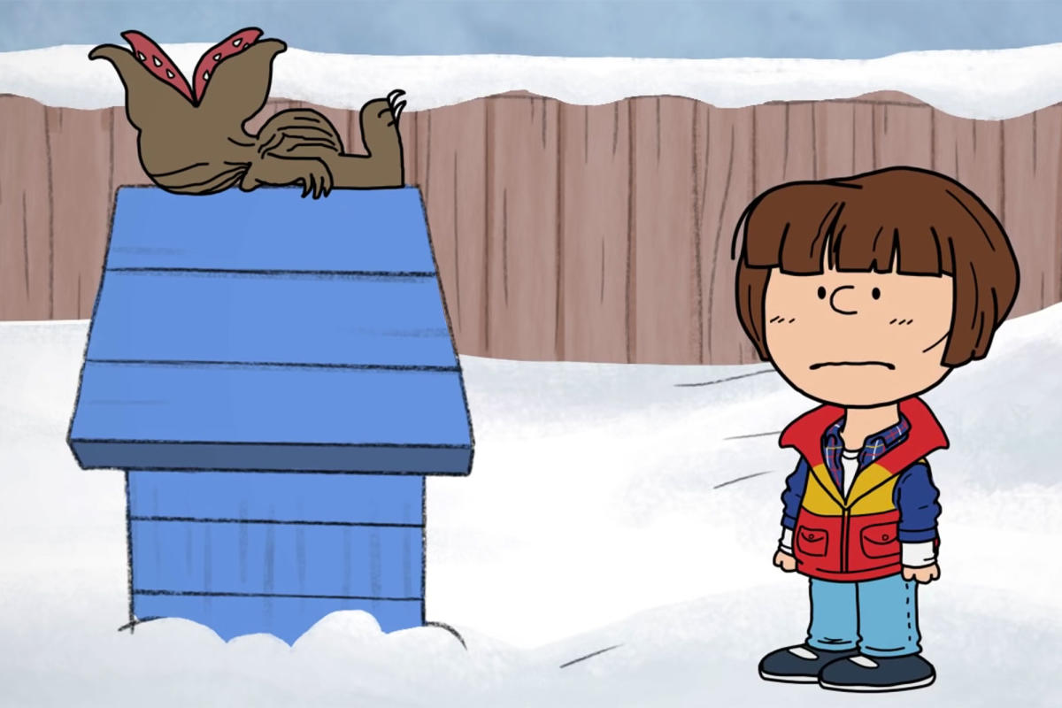 Stranger Things Peanuts Is the Mash-Up You Didn't Know You Needed