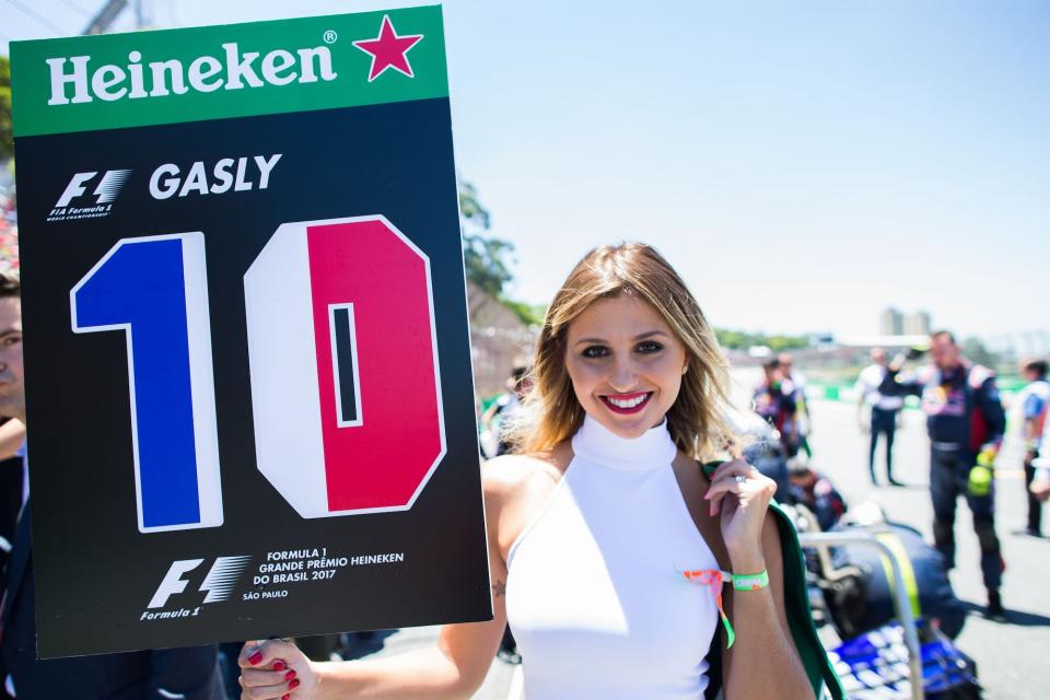 Formula 1 grid girl