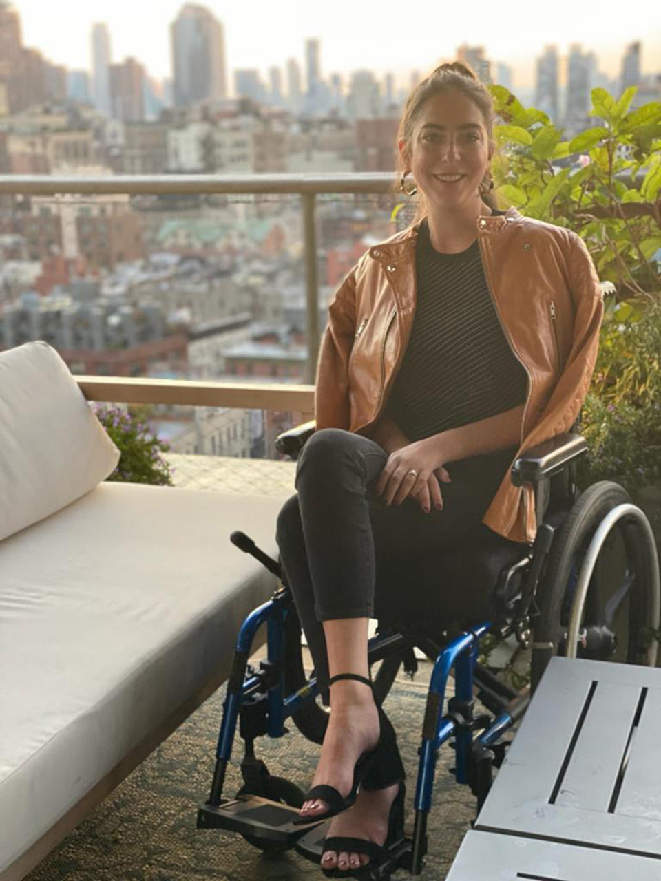 Finding other young women with ALS was hard. Leah Stavenhagen started a group called Her ALS Story to connect with other young women with the disease.  (Courtesy Leah Stavenhagen)