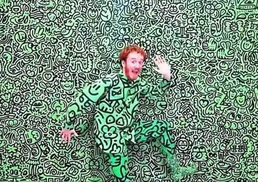 澳門好去處｜英國塗鴉藝術家Mr Doodle首個澳門個展！多媒體塗鴉魔方、巨型打卡牆、本尊現身互動