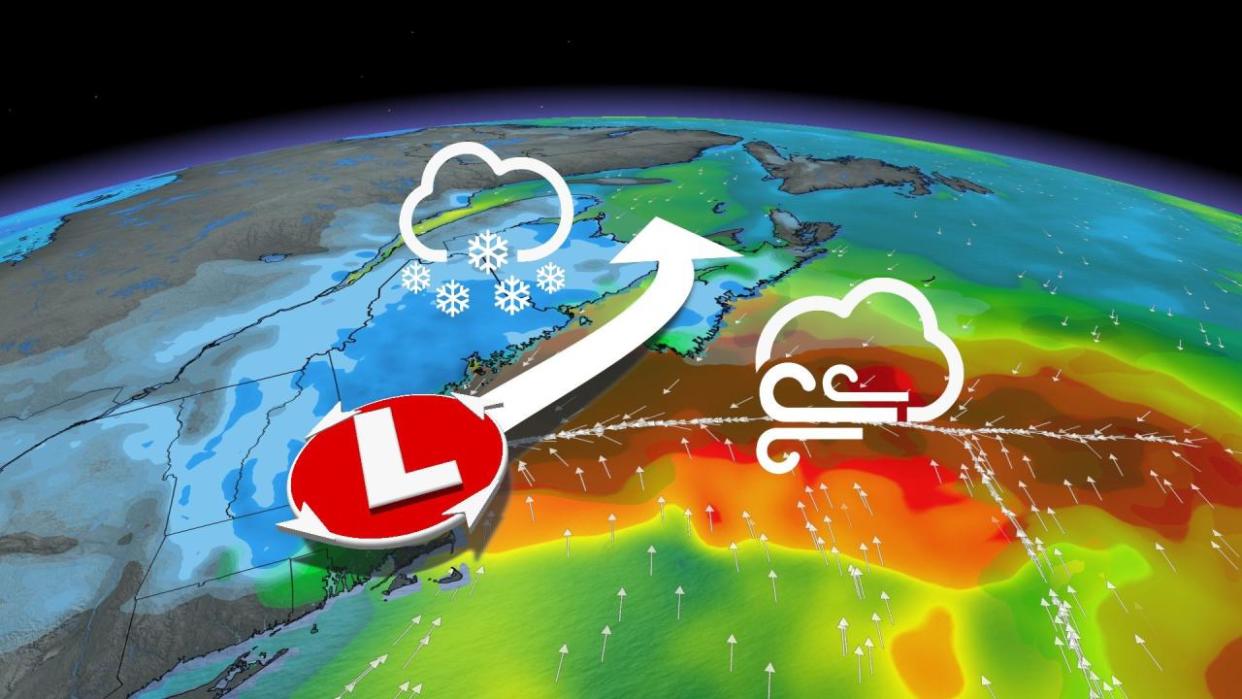Plethora of wind, rain and snow targets Atlantic Canada with next storm