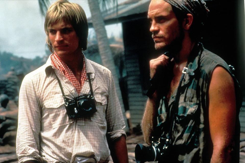 Sands and Malkovich in ‘The Killing Fields’ (Moviestore/Shutterstock)