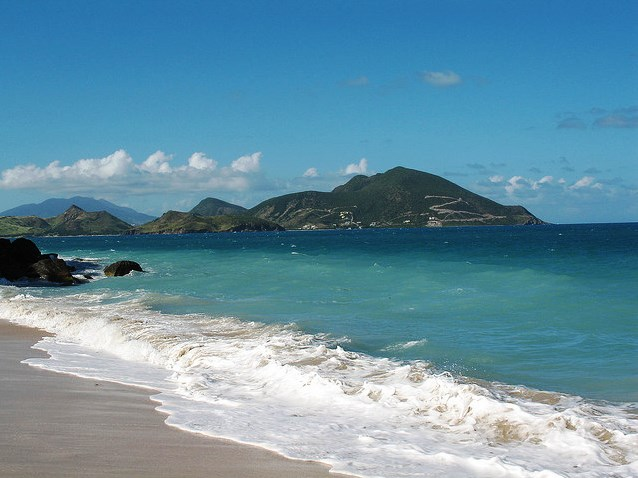 Playa Lovers, en Nevis