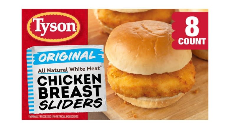 Tyson chicken sliders