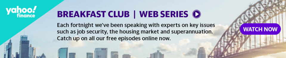 Did you miss it?  Follow every episode of the Yahoo Finance Breakfast Club webinar series: Live Online.