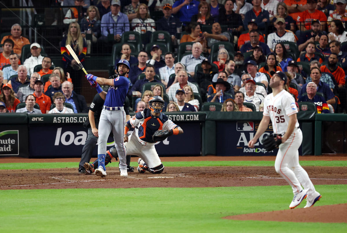 Rangers' Jordan Montgomery strikes out six over 6.1 scoreless