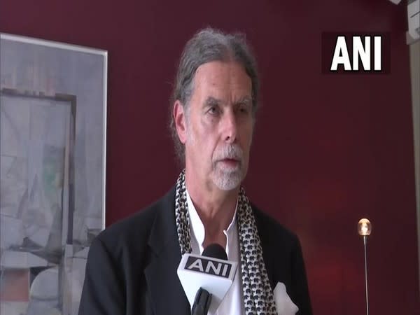 German envoy to India Walter J Lindner speaking with ANI on Monday 