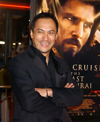 Ken Watanabe at the LA premiere of Warner Bros. The Last Samurai