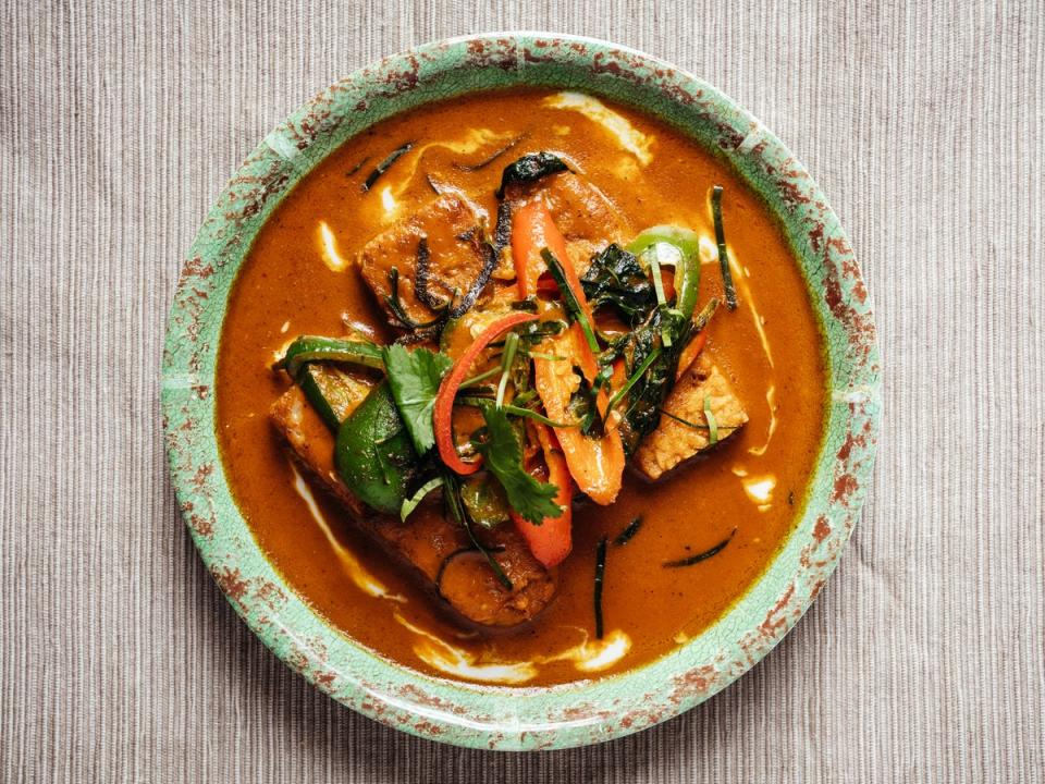 Chu chi curry is typically made with seafood (Haydon Perrior)