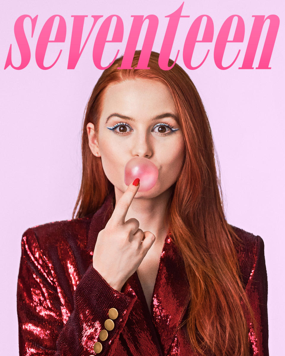 "Riverdale"star Madelaine Petsch stars on the new digital cover of Seventeen. (Photo: Daniel Matallana)