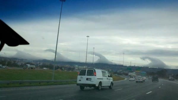 Tsunami clouds