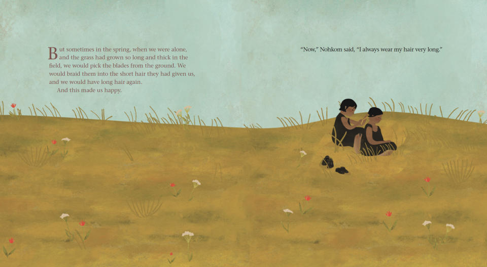 Image: An illustration from 'When We Were Alone.' (HighWater Press)